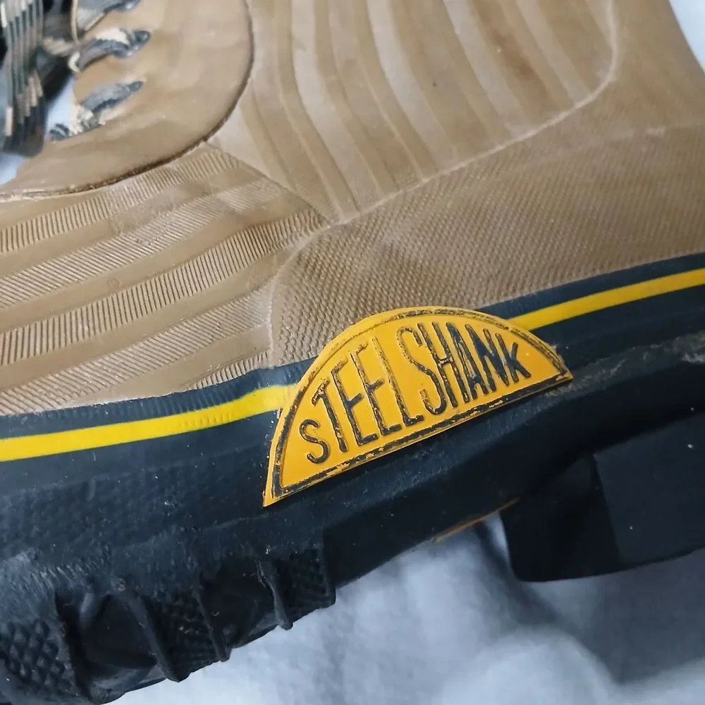 Weather Spirits Insulated Waterproof Muck Boots Steel Shank Work Fishing Mens 9
